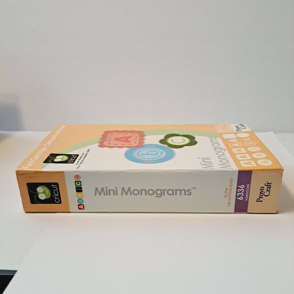 Cricut Mini Monograms Cricut Die Cut - Picture 7 of 15